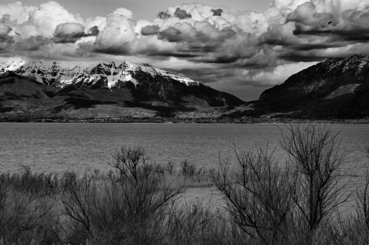 Utah Lake 3 BW wp