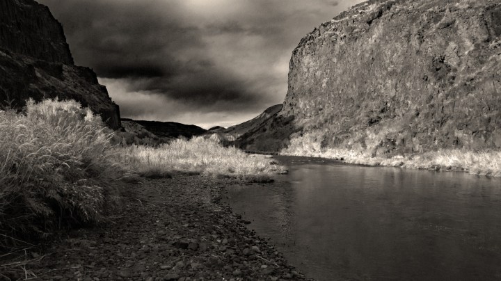 John Day River 3 BW wp